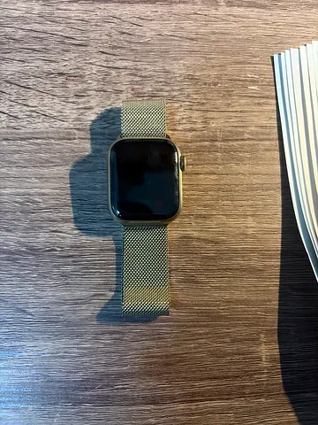Apple Watch Series 8 gold stainless steel