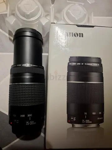 CANON LENS EF 75 300 MM.