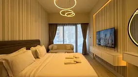 Stylish furnished studio located in Azizi riviera 43
