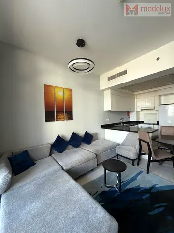 Spacious 2-Bedroom Apartment for Sale in Tower 108, JVC | Balcony with Pool View