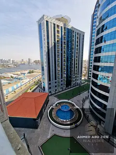 2BR Apartment for Annual Rent in Orient Towers, Ajman | Sea View | Parking & Garden
