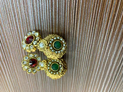 WINTER SALE! EXQUISITE COLLECTION, MOST BEAUTIFUL DIAMOND, RUBY, PEARL,EMERALD, OYSTER EARRINGS