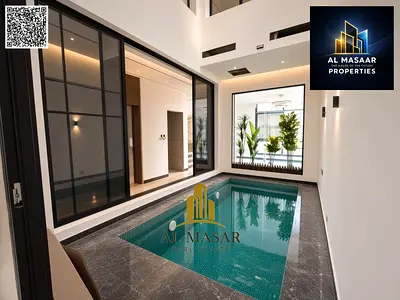 Two-story villa with a roof terrace and private swimming pool; includes air conditioning and all re