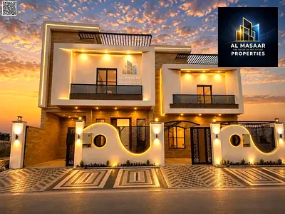 4-Bedroom Villa for Sale in Al Helio 2, Ajman | Modern Design, Spacious Layout, Ideal Family Home, Registration Fees Included