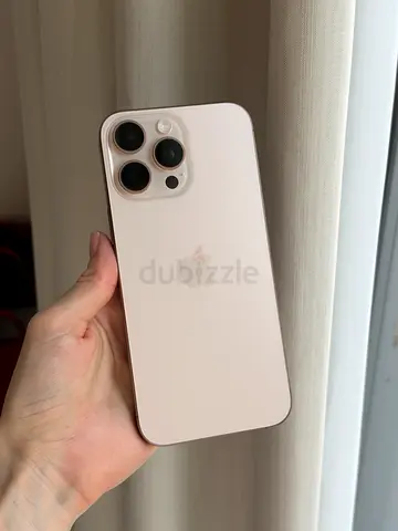 iPhone 16 pro max 256 gb desert titanium