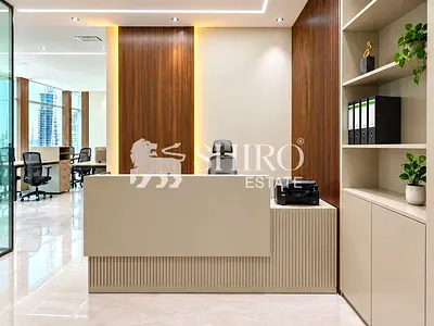 Prestigious Fitted Office | High Floor | Park Lane, Business Bay