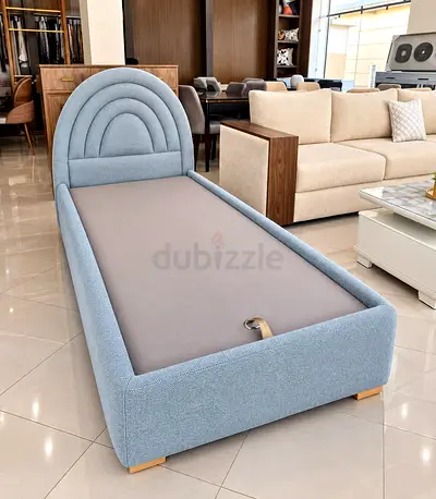 Brand new sky colour 90*200 single size Bed