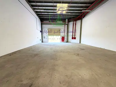 Annual warehouse for rent in Al Sajaa Industrial Sharjah fully equipped with fire safety and Civil Defense systems prime location near the main road