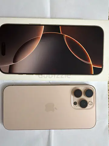 iPhone 16 Pro Max 256GB - DESERT TITANIUM