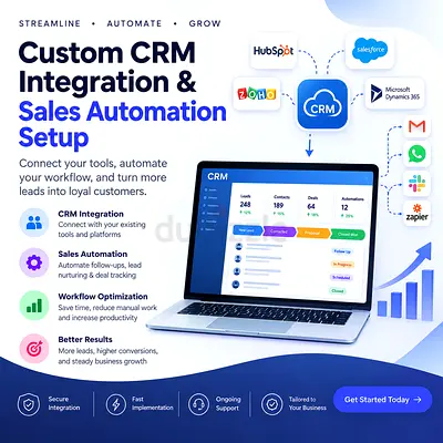 Custom CRM Integration and Sales Automation Setup