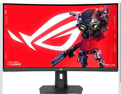 ASUS ROG Strix XG32WCMS USB Type-C Gaming Monitor - 32-inch (31.5 viewable) 2560x1440, Curved, 280Hz