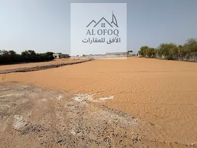 Agricultural Land for Rent in Shunuf Sharjah | 120,000 Sq. Ft. | Water & Electricity | Desalination Plant | 2BR Residence | AED 150K
