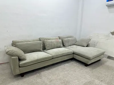 Perfect condition west elm lshape sofa