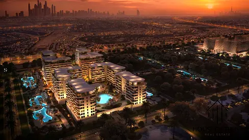 1BR | SORRENTO, DAMAC LAGOONS | DLD WAIVER | 798 SQFT