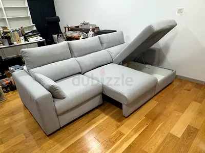 IKEA Eskilstuna L Shape Sofa bed Grey