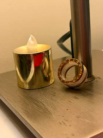 Bvlgari B.Zero 1 4 Band Gold/White, Black/white