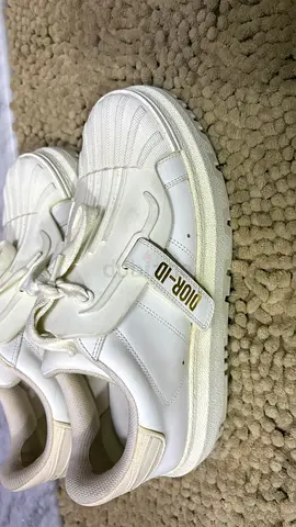 White original dior sneakers - lightly used, size approx. EU 39/UK 6