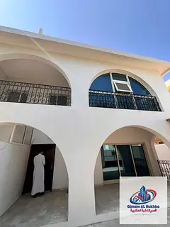 Villa for rent in Al Rifaah Sharjah featuring two floors 5 bathrooms and a balcony First floor inclu
