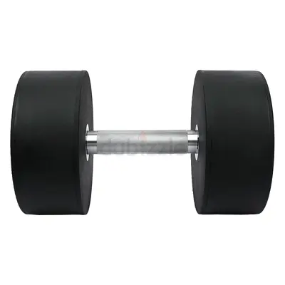 Single Rubber-Coated Dumbbell with Knurled Handle 47.5KG ( 1 PAIR