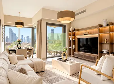luxury apartment in Downtown Burj view