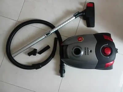 Hoover-style 2000W Canister Vacuum Cleaner with Accessories - Good Condition