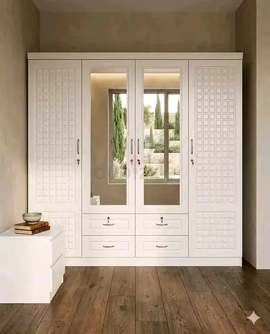 Brand new 4door wardrobe white colour available