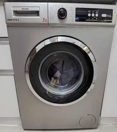 Hoover front-load washing machine 7kg, good working condition