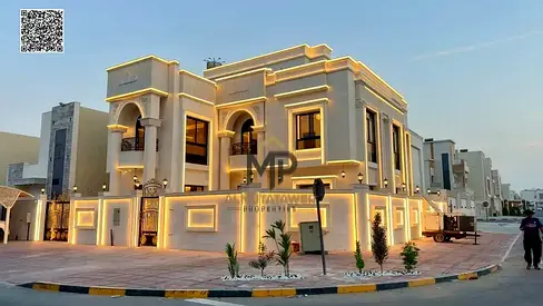 فيلا كورنر فاخرة مع مسبح خاص للبيع، موقع مميز وخصوصية عالية، تصميم راقٍ ومساحات واسعة، شاملة رسوم التسجيل والتمليك، فرصة مثالية للسكن العائلي والاس