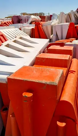 Plastic safety Barrier