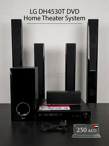 LG DH4530T 5.1 DVD Home Theater System - Very Good Condition