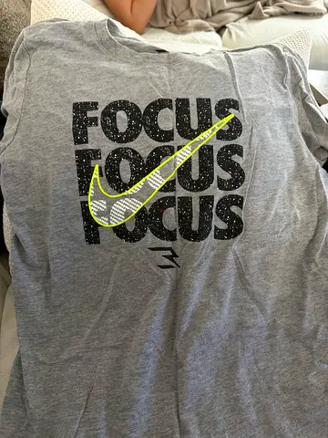 Grey Nike 'Focus' Graphic T-shirt, Child’s casual tee