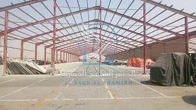 Open Yard with Warehouse for Rent in Sajaa