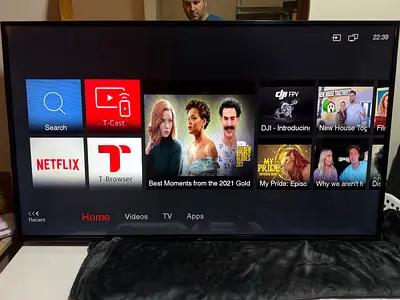 TCL 55-inch Smart TV (Model LED55P6500US) - Good Working Condition