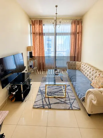 Furnished 1BR Apartment | Marina Residence B | Balcony & City Views