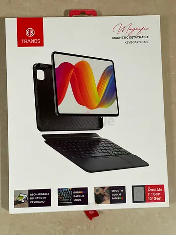 Bluetooth Keyboard Case for Ipad Air 11-inch (M4) with Touchpad - Unused, Good Condition