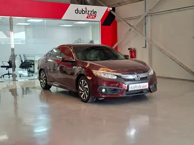 AED 964/month | 2017 Honda Civic | GCC Specs | Ref#539399