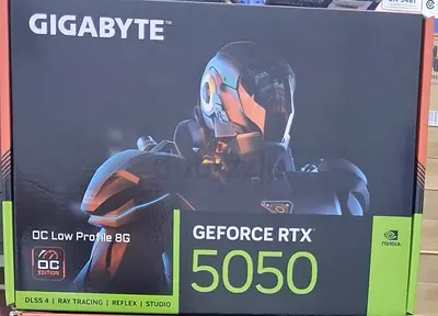 Gigabyte GeForce RTX 5050 OC Low Profile 8GB GPU - Brand New Box