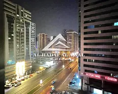 Available starting today: a one-bedroom apartment with a living room in Al Taawun, Tower Style.