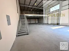 46 KW Electricity Two Adjacent Warehouses Mezzanine Main Road