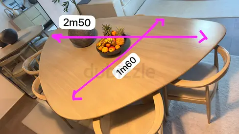 Dinning table with chairs