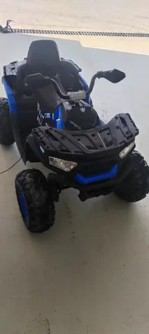 Kids Electric Ride-On ATV - Blue, Single Seater, Good Condition