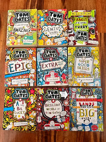Tom Gates paperback collection (9 books) - kids' fiction