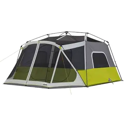 Core 10-Person Instant Cabin Tent with Screen Room | 2-Minute Setup