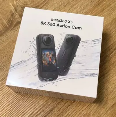 Insta360 X5 8K 360 Action Camera - Brand New Sealed