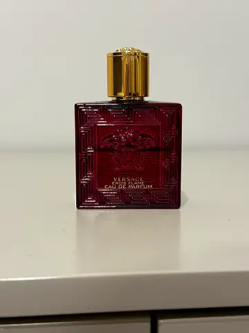 Versace Perfume Eros Flame EDP 50 ml Original (50% used)