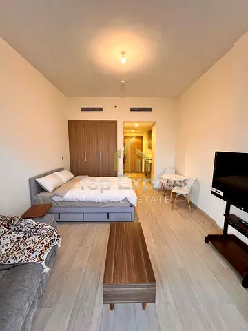 Furnished Studio | Azizi Riviera 6 | Balcony & City View