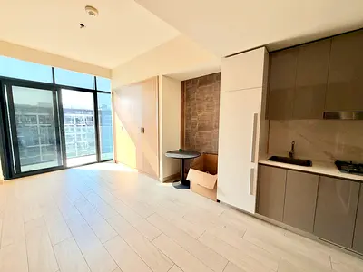 UNFURNISHED STUDIO WITH BALCONY | 367 SQFT | AED 50K | AZIZI RIVIERA 33 | MEYDAN, DUBAI