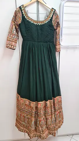 Indian Ethnicwear ladies dress dark green