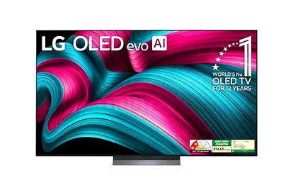 LG 55 inch OLED TV Smart TV - 4K - 120Hz, 55C5