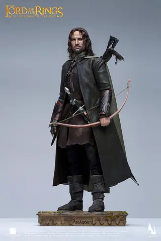 INART Aragorn Lord of the Rings Collectible Statue - 1/6 scale rooted hair